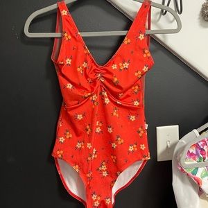 ClassIn tank floral leotard